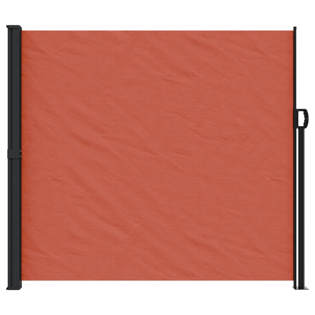 VidaXL Windshield Extendable 180x600 cm Terracotta