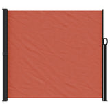 VidaXL Windshield Extendable 180x600 cm Terracotta