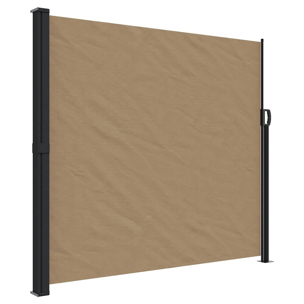 Vidaxl Windshield verlängert 180x600 cm taupe