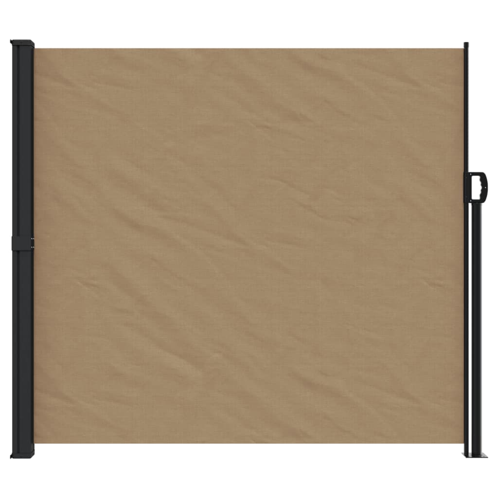 Vidaxl Windshield verlängert 180x600 cm taupe