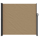 Vidaxl Windshield utvidbar 180x600 cm taupe