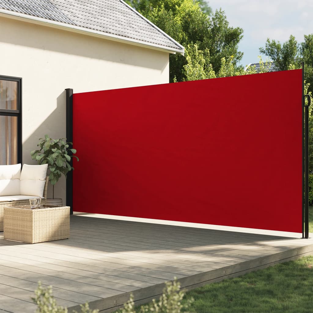 Parabrisas Vidaxl extensible 200x600 cm rojo