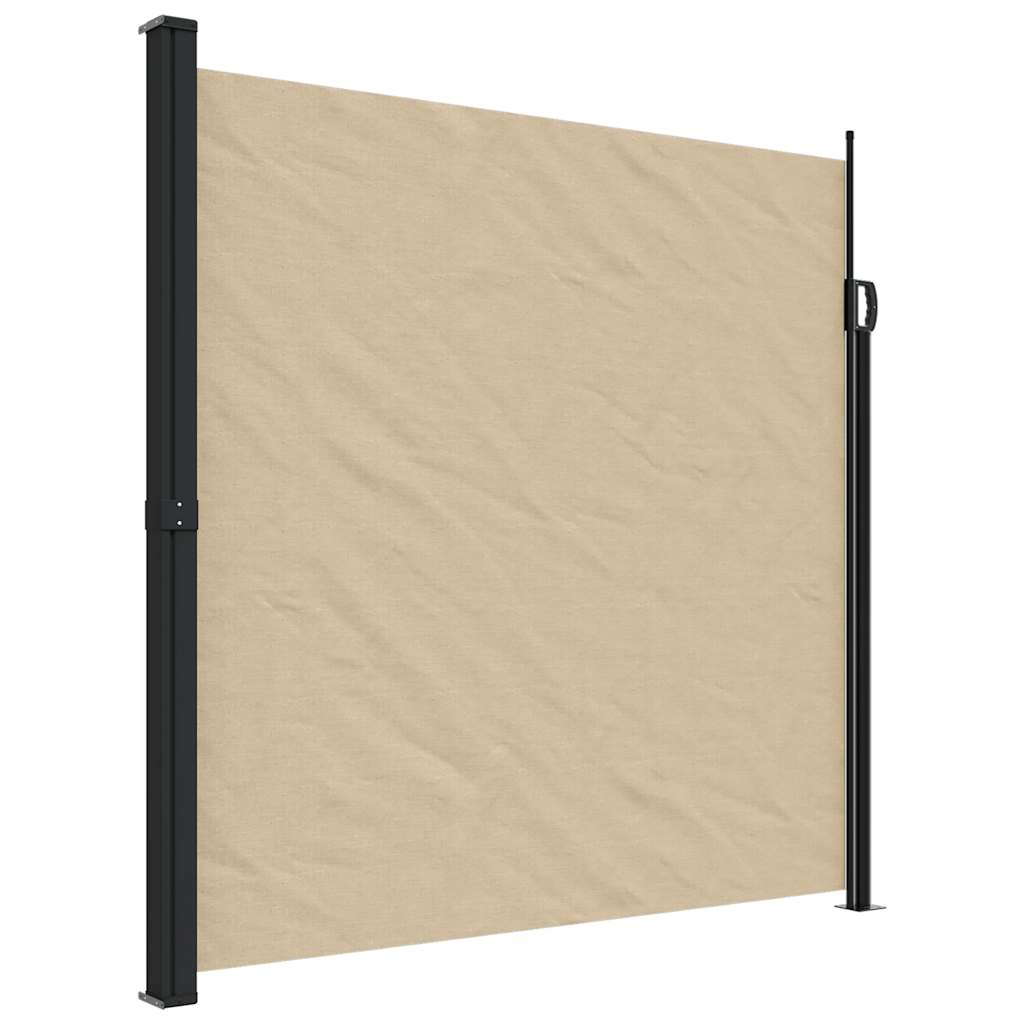 Vidaxl windscherm uittrekbaar 200x600 cm beige