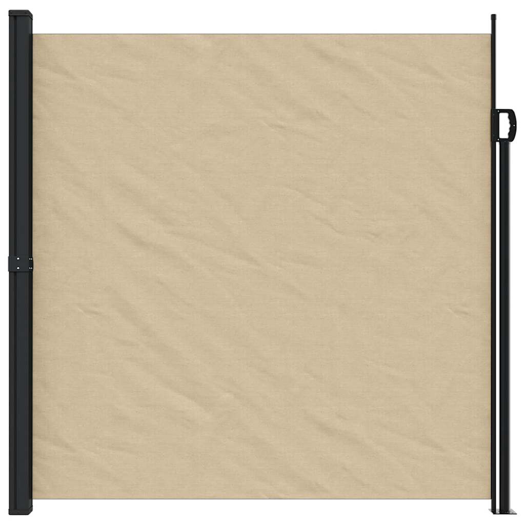 VidaXL Windshield Extendable 200x600 cm Beige