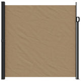 VidaXL Windshield Extendable 200x600 cm Taupe