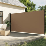 VidaXL Windscherm uittrekbaar 200x600 cm taupe