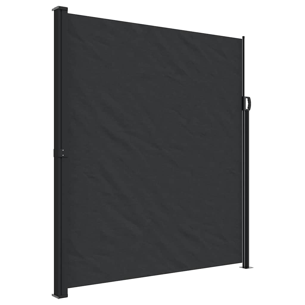 Vidaxl Windshield verlängeren 220x600 cm schwaarz