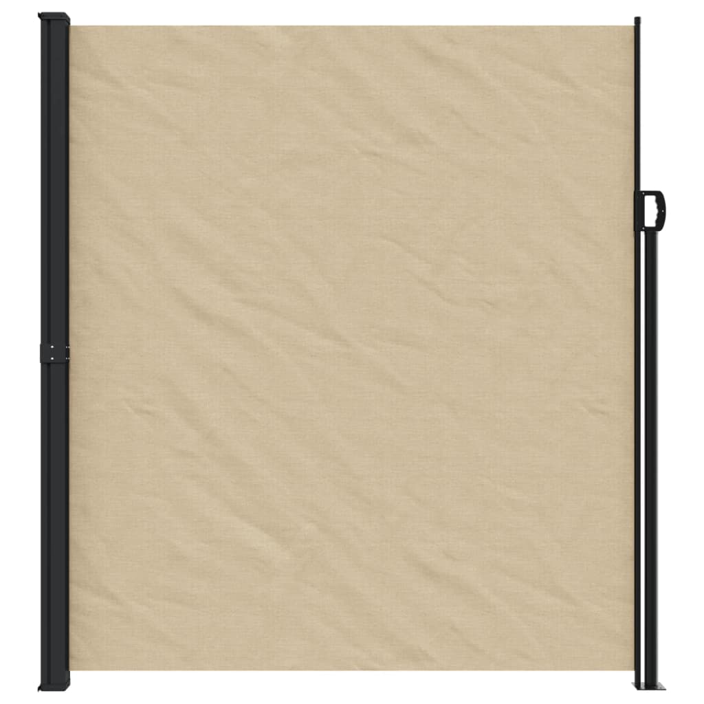 Vidaxl Windshield utdragbar 220x600 cm beige