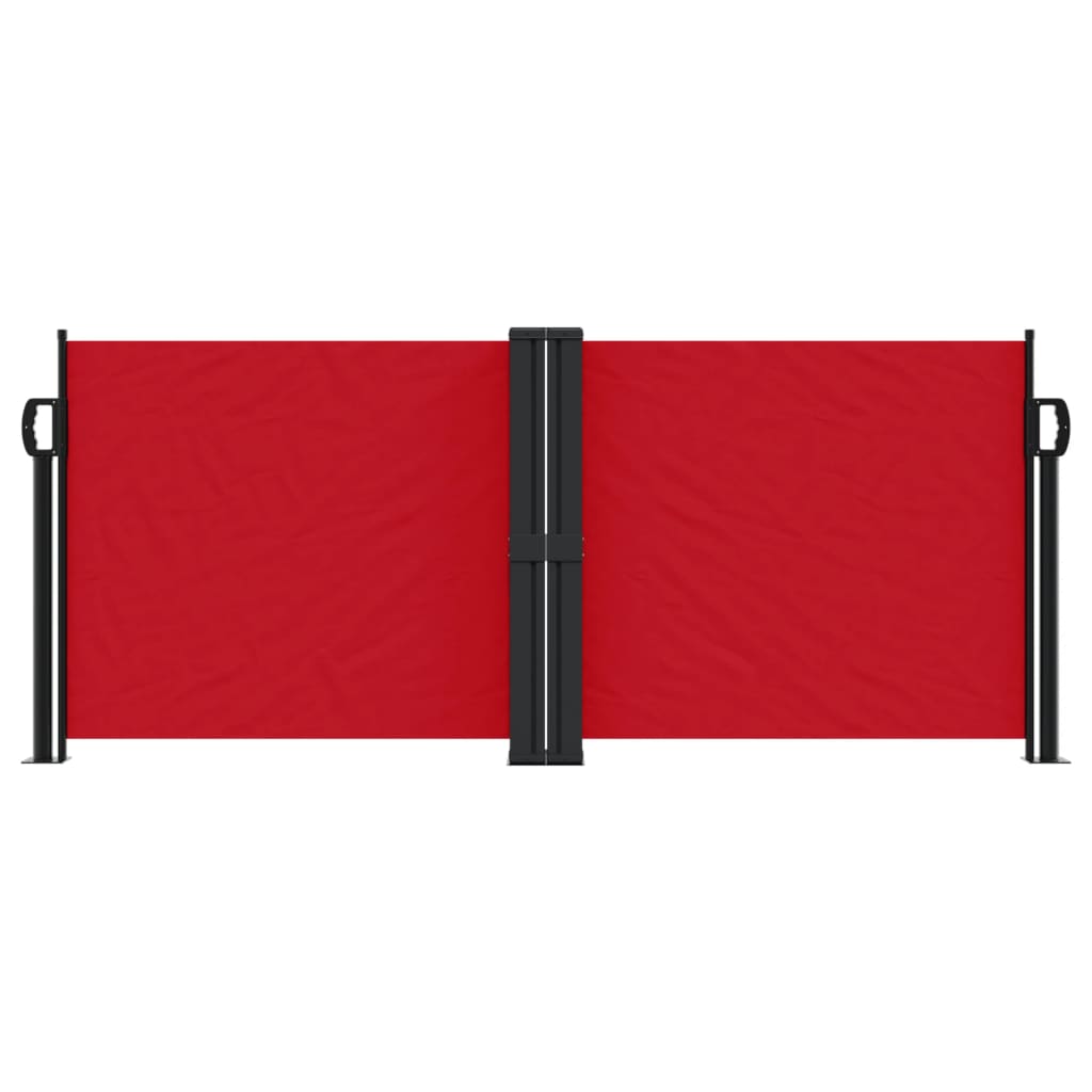 Pare-brise vidaxl extensible 100x600 cm rouge