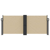 VidaXL Windscherm uittrekbaar 100x600 cm beige