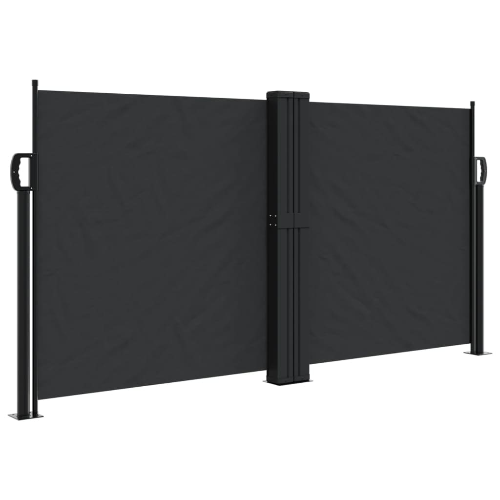 Parabrisas Vidaxl extensible 120x600 cm negro