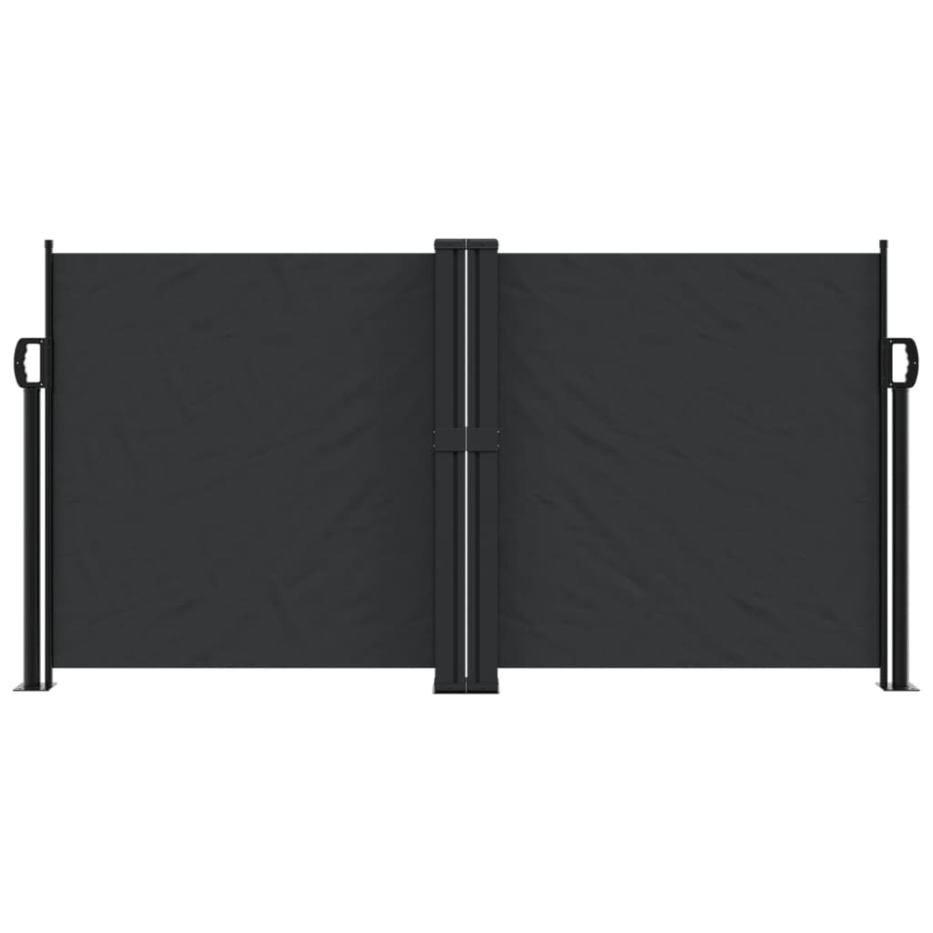 Parabrisas Vidaxl extensible 120x600 cm negro