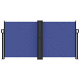 VidaXL Windscherm uittrekbaar 120x600 cm blauw