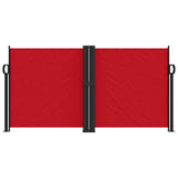 Parabrisas Vidaxl extensible 120x600 cm rojo