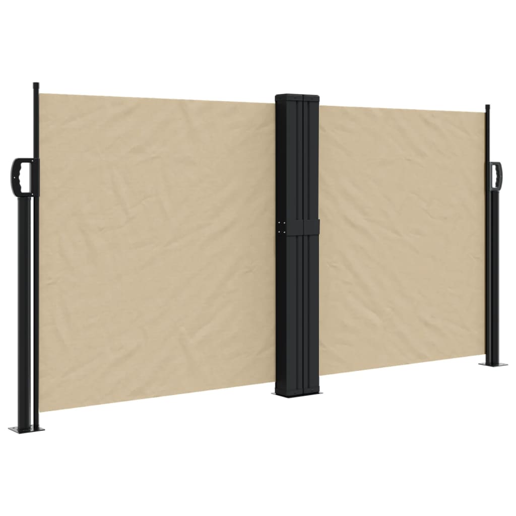 Vidaxl Windshield utvidbar 120x600 cm beige