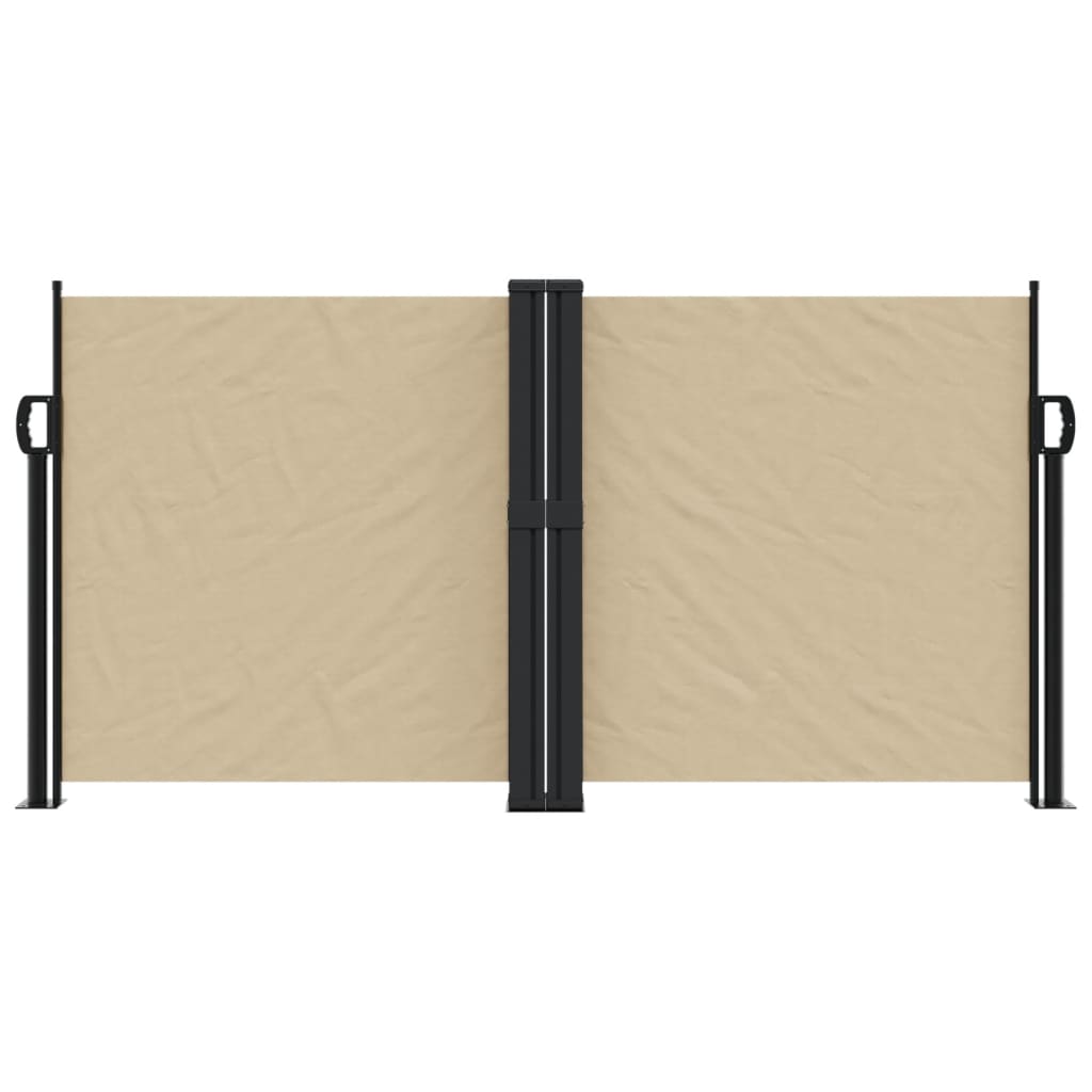 Parabrisas Vidaxl extensible 120x600 cm beige