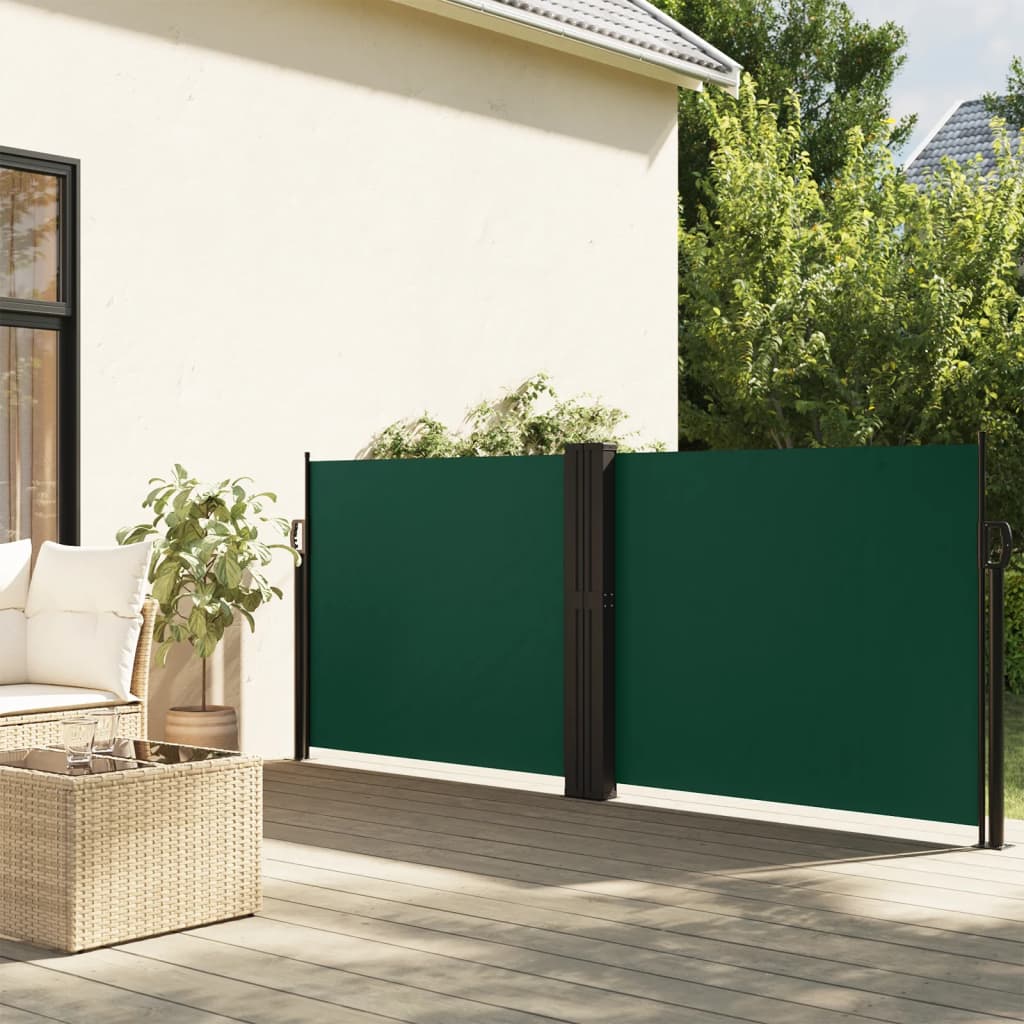 Vidaxl Sandshield Exterable 120x600 cm ciemnozielony