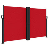 VidaXL Windscherm uittrekbaar 140x600 cm rood