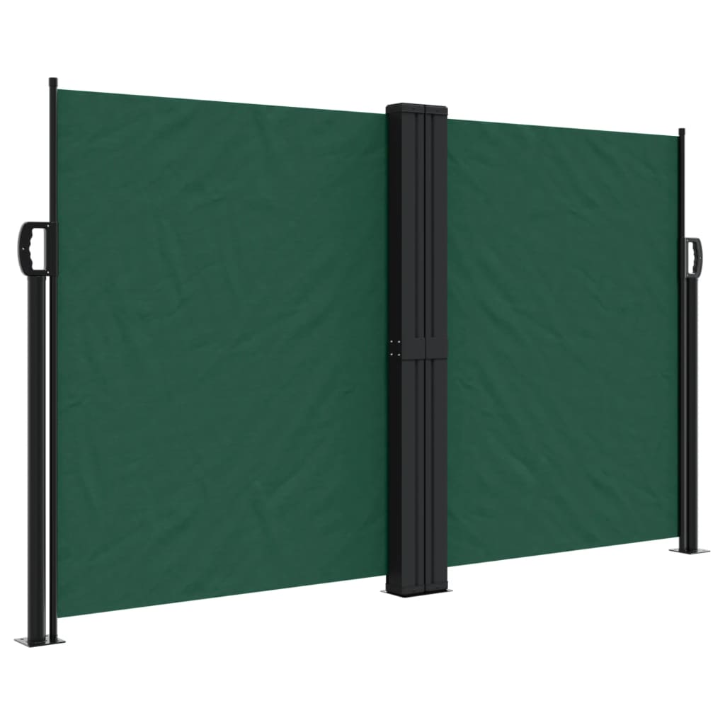 Écran de jardin vidaxl extensible 140x600 cm vert foncé