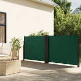 Bidaxl Garden Screen Extendable 140x600 cm Dark Green