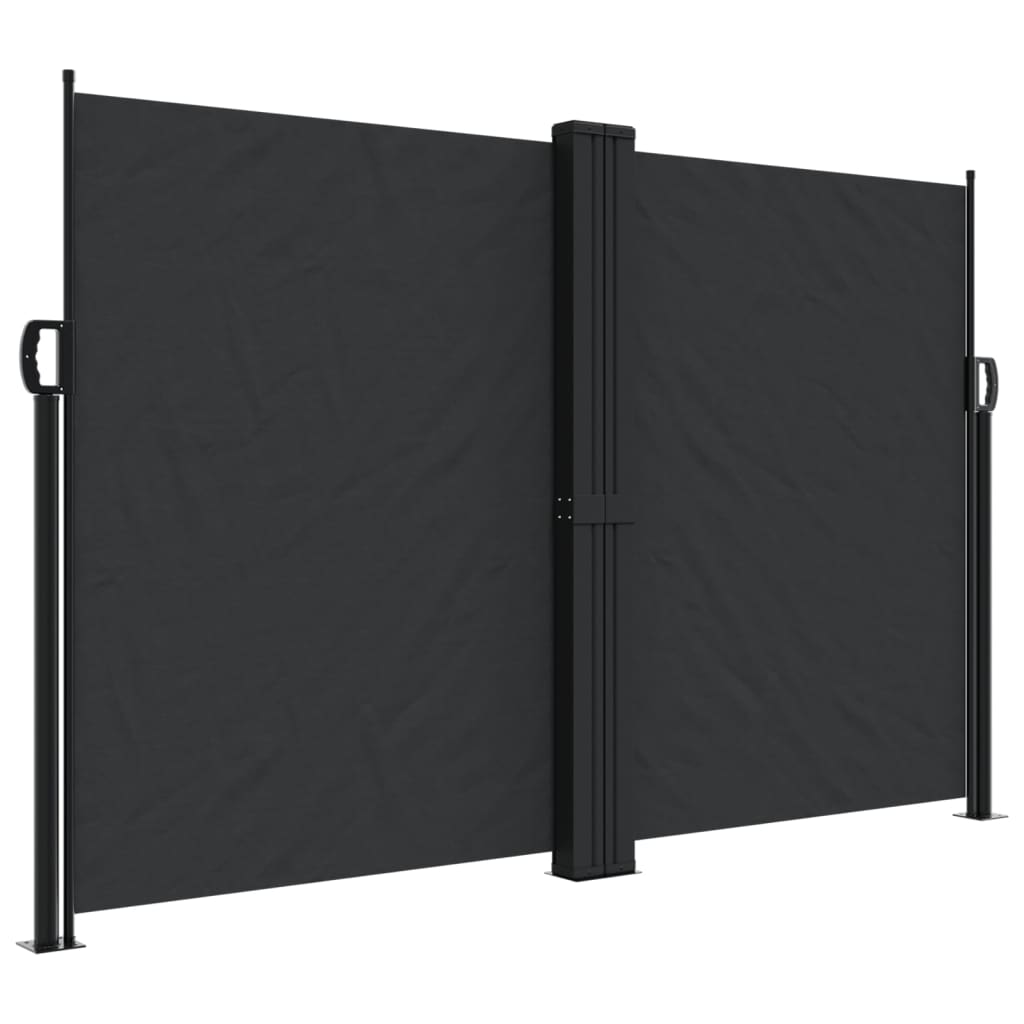 Parabrisas Vidaxl extensible 160x600 cm negro