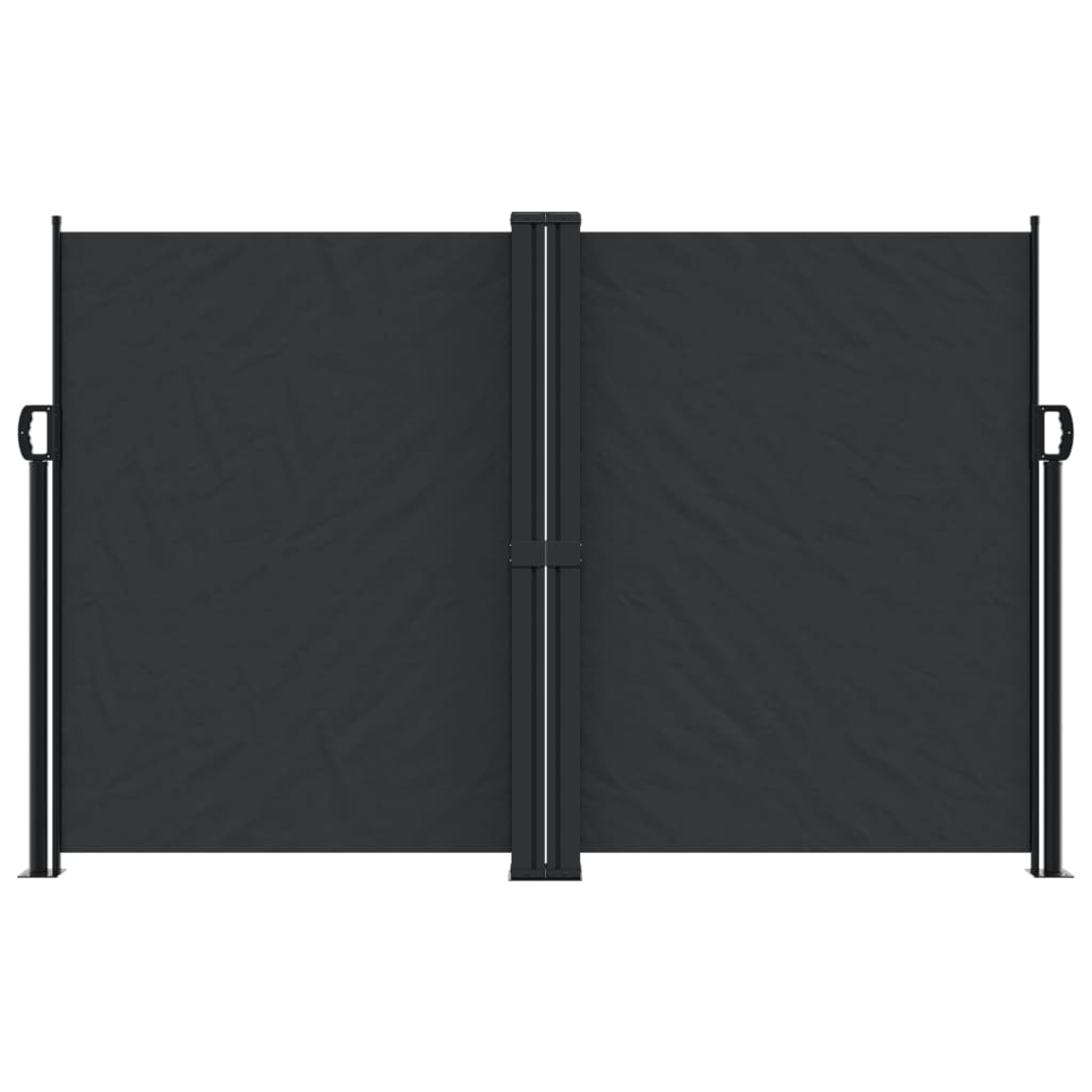 Parabrisas Vidaxl extensible 160x600 cm negro