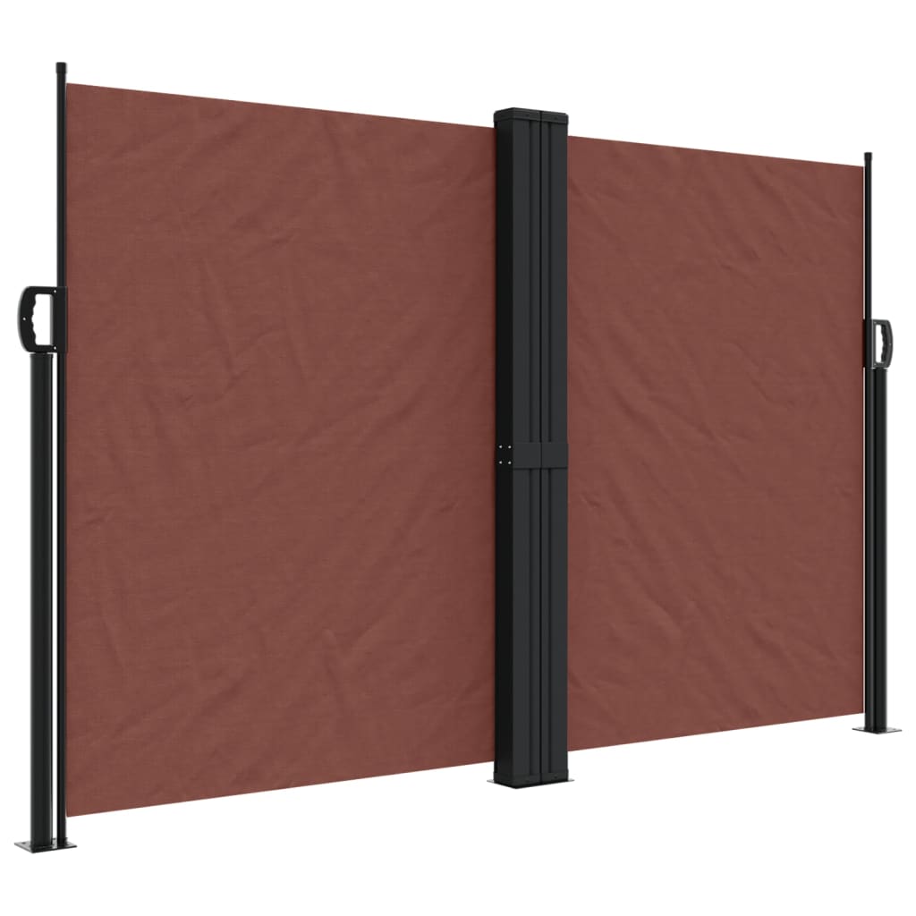 VidaXL Windshield Extendable 160x600 cm brown