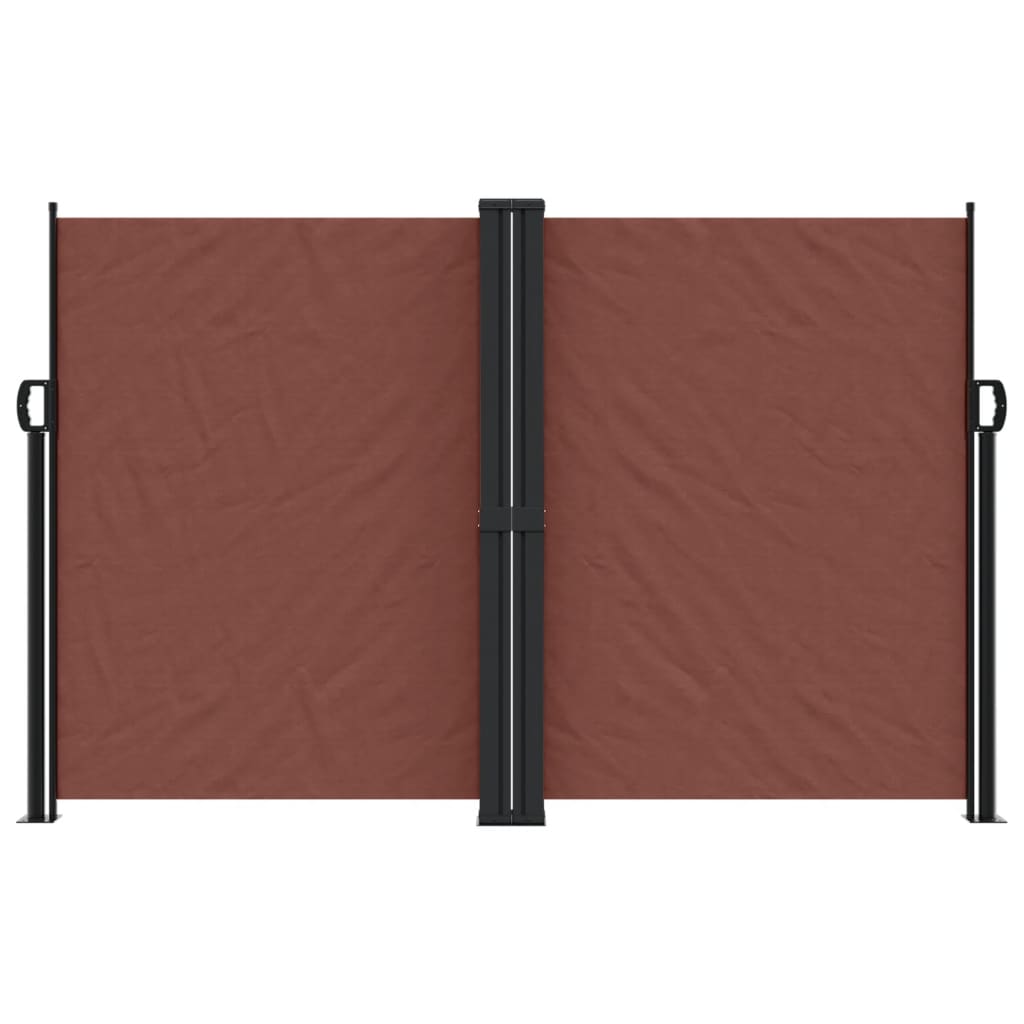 VidaXL Windshield Extendable 160x600 cm brown