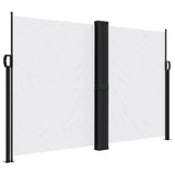 Pare-brise Vidaxl extensible 160x600 cm blanc