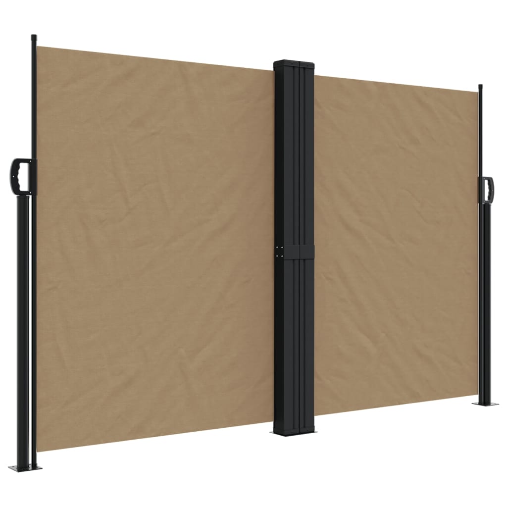 Vidaxl Sandshield Exterable 160x600 cm Taupe