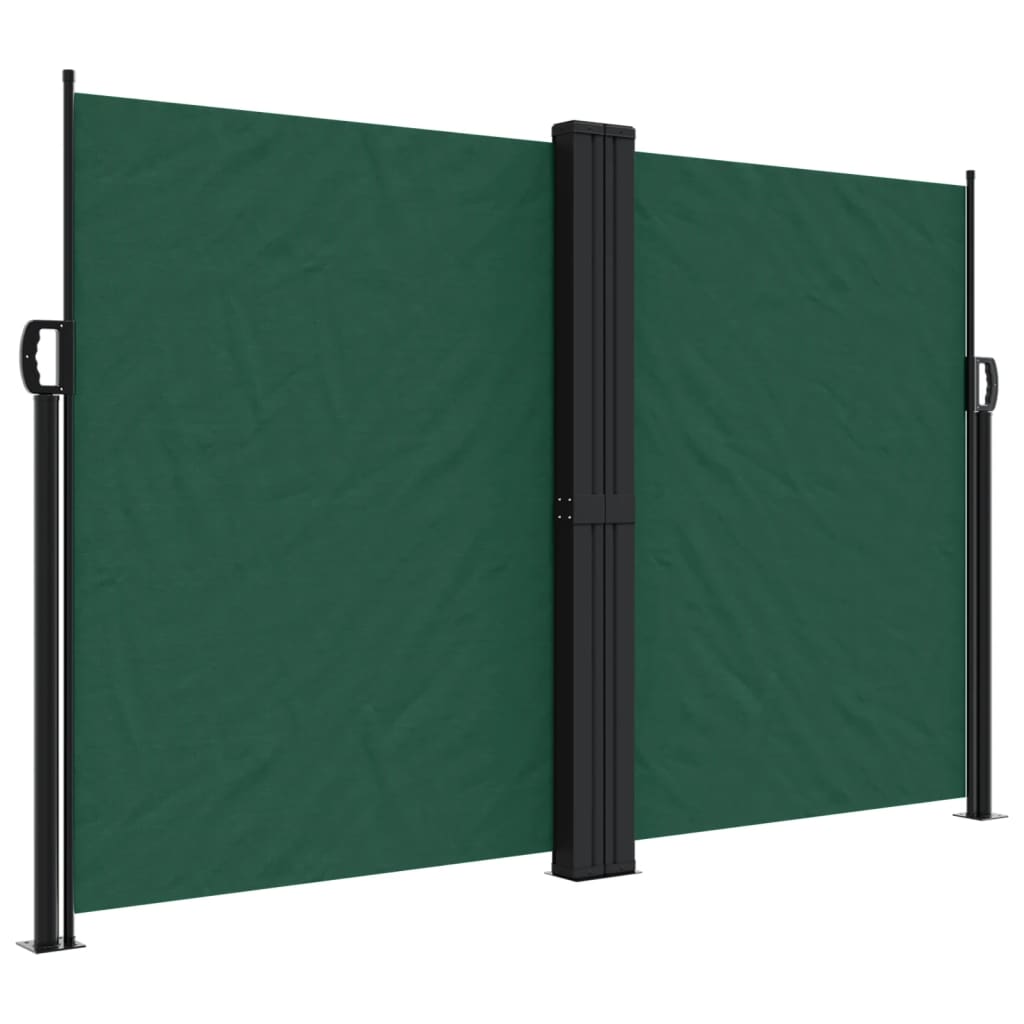 VidaXL Windshield Extendable 160x600 cm dark green