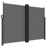 Pare-brise Vidaxl extensible 180x600 cm anthracite -colored