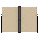 VidaXL Windscherm uittrekbaar 180x600 cm beige