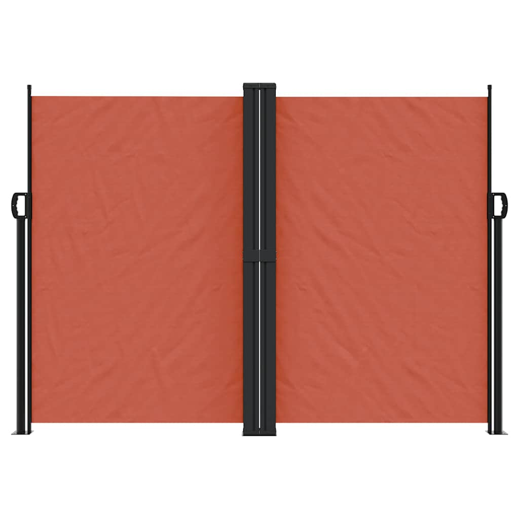 VidaXL Windshield Extendable 180x600 cm Terracotta