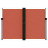 VidaXL Windshield Extendable 180x600 cm Terracotta