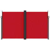 Vidaxl windscherm uittrekbaar 200x600 cm rood