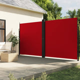 Parabrisas Vidaxl extensible 200x600 cm rojo