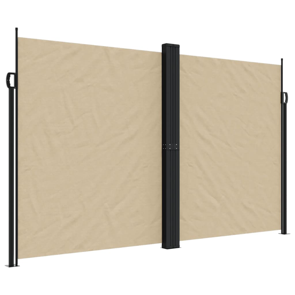 VidaXL Windshield Extendable 200x600 cm Beige