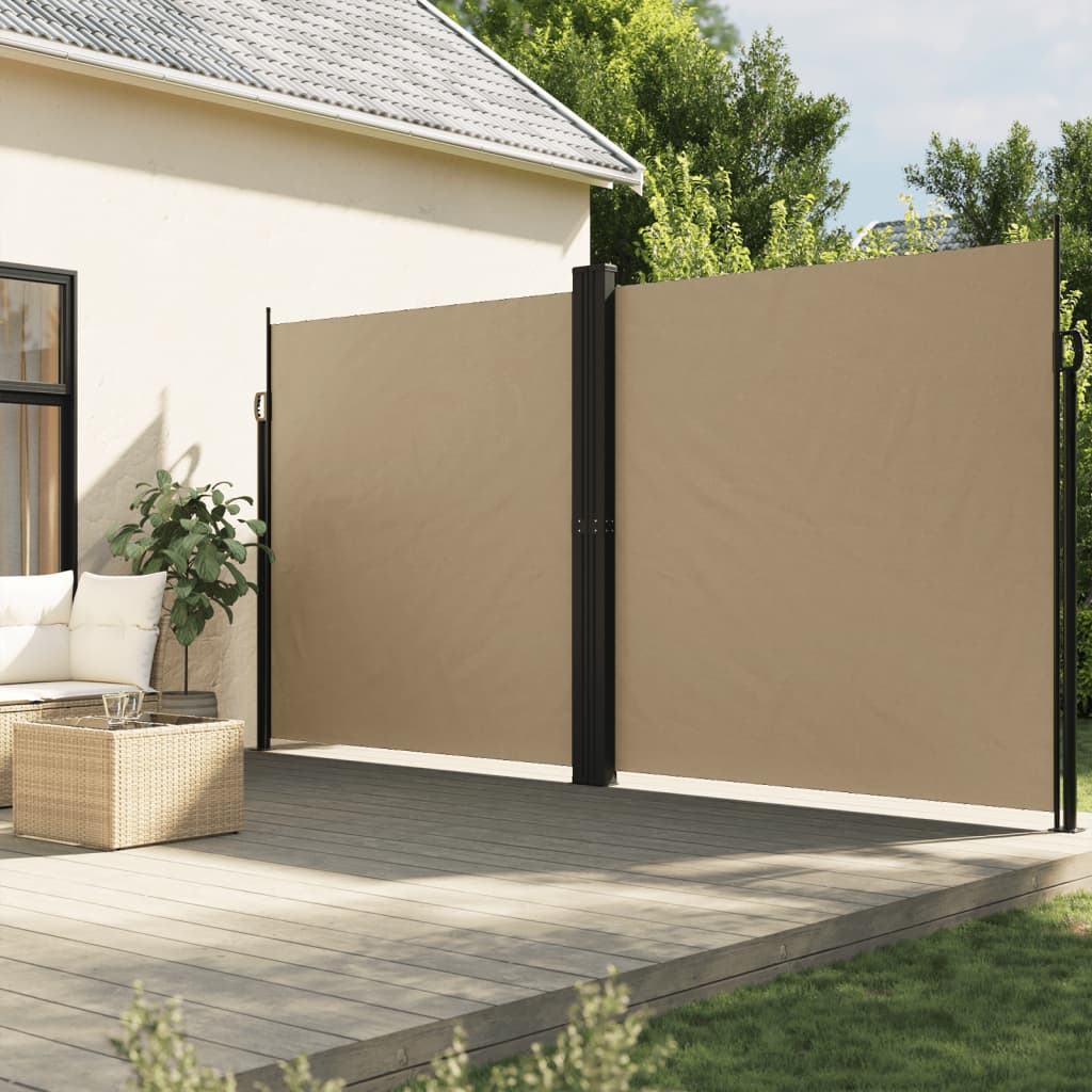 Vidaxl forrude udvides 200x600 cm beige