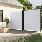 Pare-brise vidaxl extensible 200x600 cm blanc