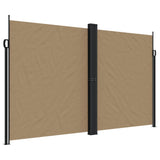 VidaXL Windshield Extendable 200x600 cm Taupe