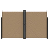 Vidaxl Windshield utdragbar 200x600 cm taupe