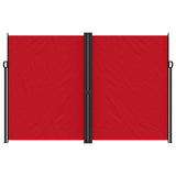 Pare-brise Vidaxl extensible 220x600 cm rouge