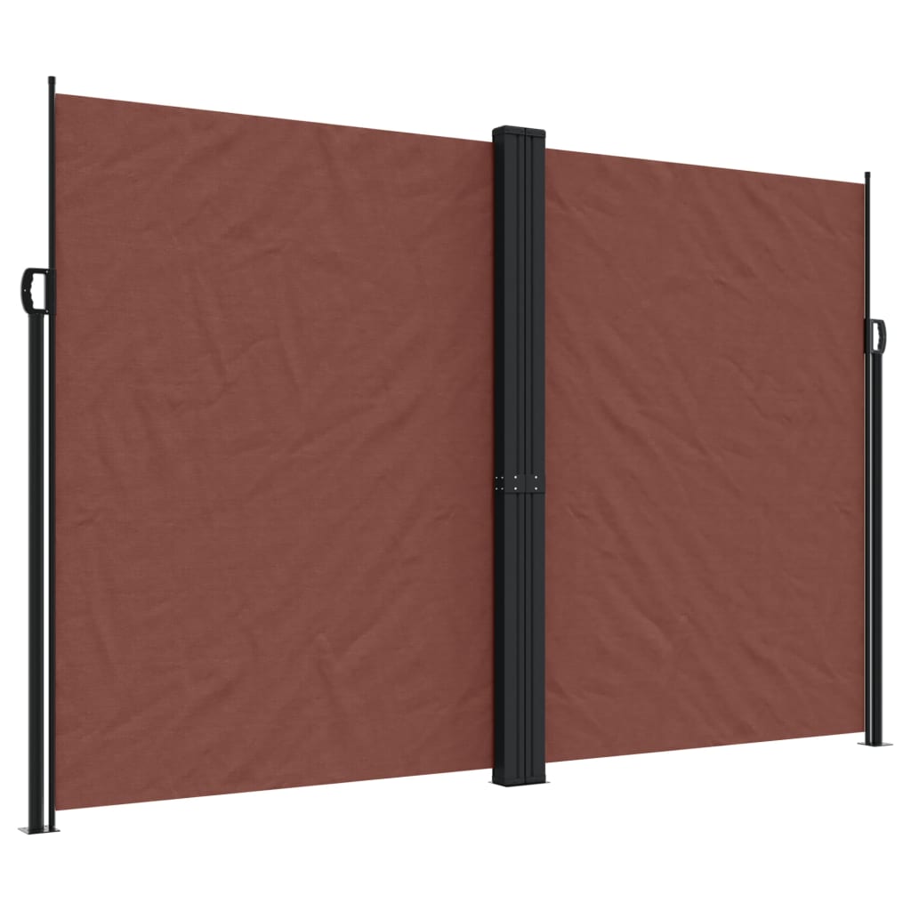 Vidaxl Windshield utvidbar 220x600 cm brun