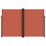 VidaXL Windshield Extendable 220x600 cm Terracotta