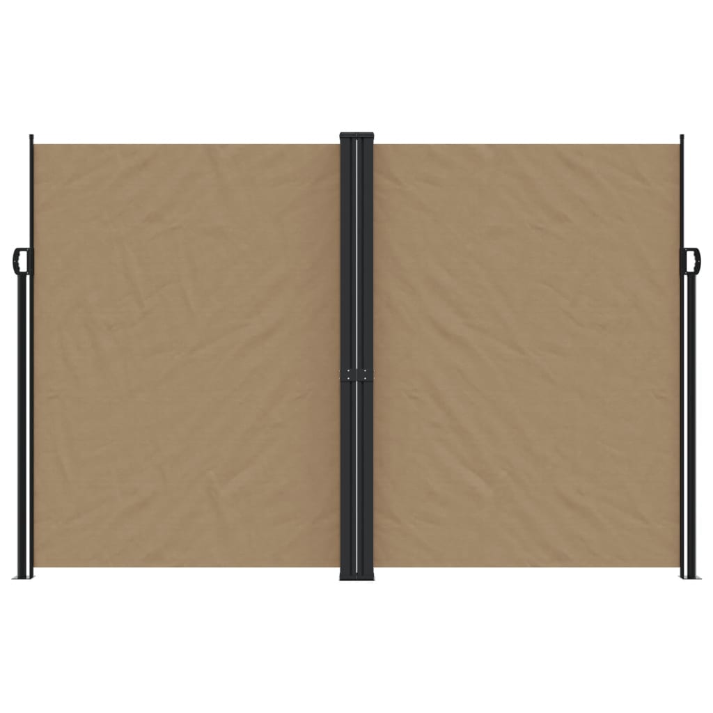 Vidaxl forrude udvides 220x600 cm taupe