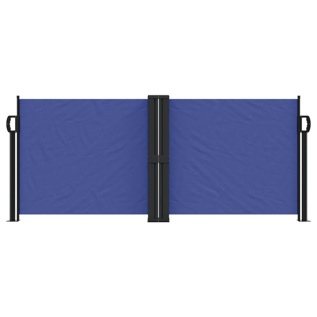 VidaXL Windshield Extendable 100x1000 cm blue