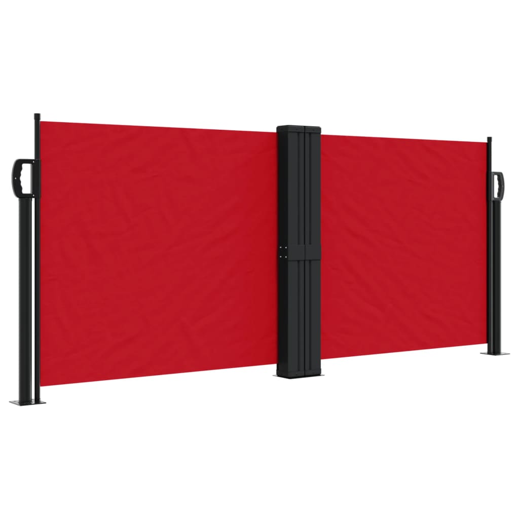 VidaXL Windshield Extendable 100x1000 cm Red