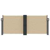 Parabrisas Vidaxl extensible a 100x1000 cm beige