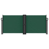 VidaXL Windshield Extendable 100x1000 cm Dark green